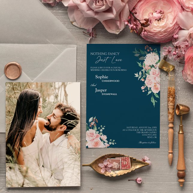 Invitación Boda fotográfico nada divertido de la Marina Flora (Subido por el creador)