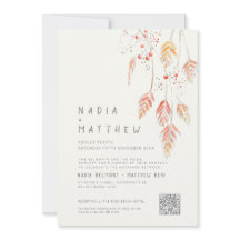 Boda fotográfico sobre hierba y bayas caídas