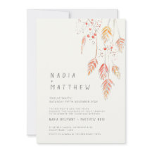 Boda fotográfico sobre hierba y bayas caídas