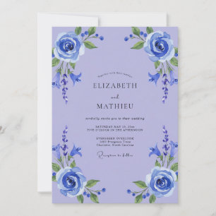 Invitación Boda Frondosa de Aciano y Vinca