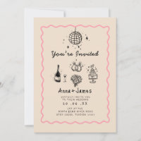 boda funky caprichoso y de moda a mano