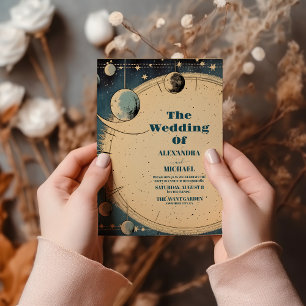Invitación Boda Galaxia Universo Espacio Exterior