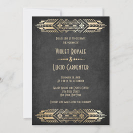 Invitación Boda Geek Black de videojuego