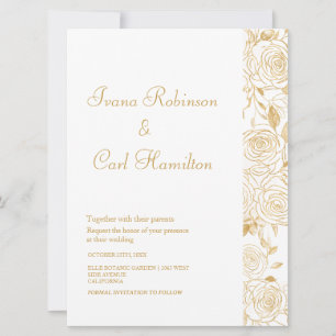Invitación Boda GILDED Blooms