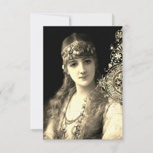 Invitación Boda gitano Bellydancer hafla boho