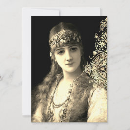 Invitación Boda gitano Bellydancer hafla boho