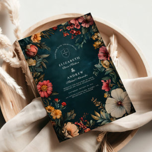 Invitación Boda Glam Espeluznante