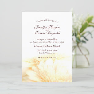Invitación Boda Golden Floral