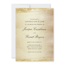 Boda Golden Rhapsody Elegante Sparkling Gold Inv