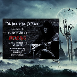 Invitación Boda gótico