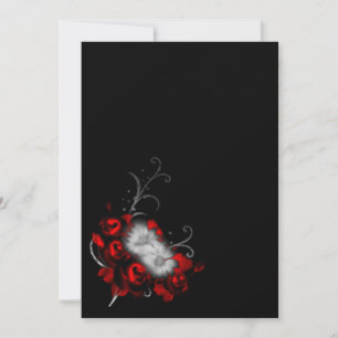 Invitación Boda gótico de Recuerdos eternos