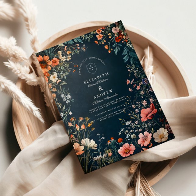 Invitación Boda gótico romántico (Subido por el creador)