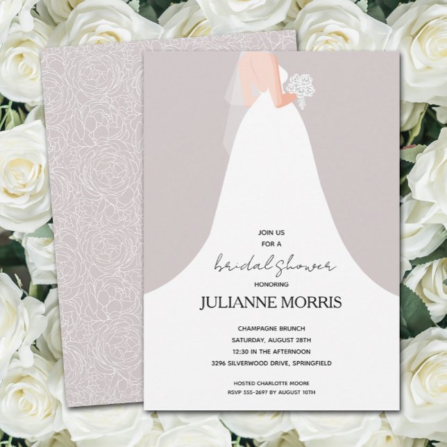 Invitación Boda Gown Bridal Shower (Subido por el creador)