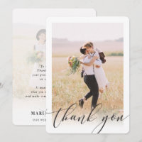BODA GRACIAS A USTED fotografía caligrafía de capa