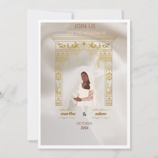 Invitación boda henna