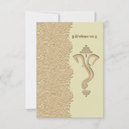 Invitación Boda hindú de Ganesha