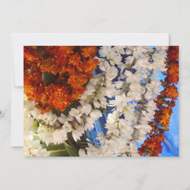 Invitación Boda hindú del boda (Anverso)