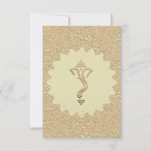 Invitación Boda hindú india Ganesha
