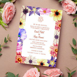 Invitación Boda hindú india Ganesha