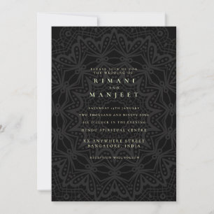 Invitación Boda hindú india Hindi