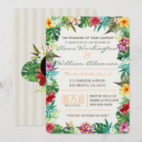 Boda| Hojas tropicales, harina y piña de abeto