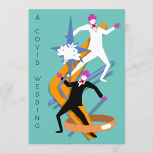 Invitación BODA HOMBRE GAY COBRADO por Slipperywindow