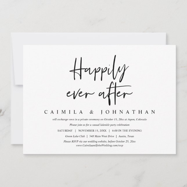 Invitación Boda Inform (Anverso)