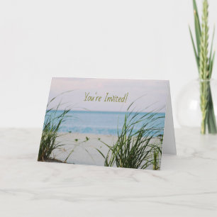 Invitación Boda informal playera