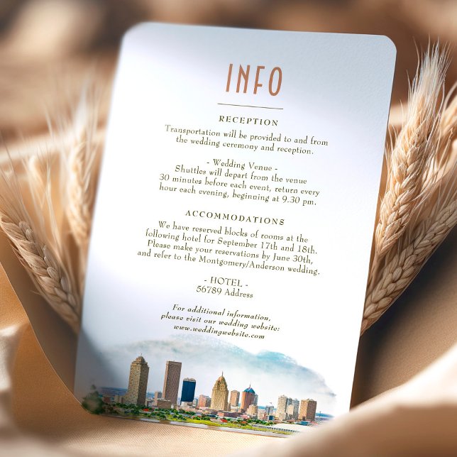 Invitación Boda Insertar información y detalles Nueva Orleans (Subido por el creador)