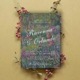 Invitación Boda inspirada en el Museo de Arte Fino Claude Mon