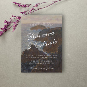 Invitación Boda inspirada en el Museo de Arte Fino Claude Mon