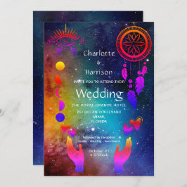 Invitación Boda inusual de Wiccan Magic