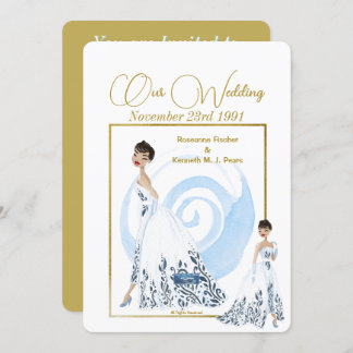 Invitación Boda Inv. 2 White(El Vestido) RFPMDesigns ©️ 2024