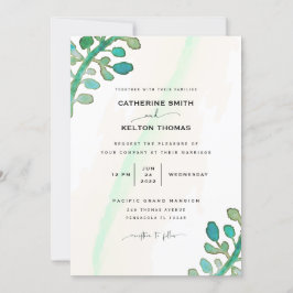 Invitación Boda Invitat de Dreamy Watercolor Elegante