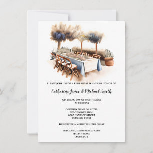 Invitación Boda italiano de la Toscana