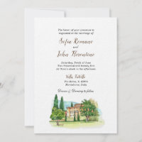Boda italiano Villa Watercolor Ultra paper
