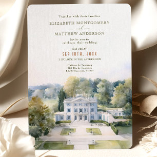 Invitación Boda Jardín Chateau de Tourreau Provence