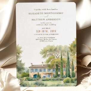 Invitación Boda Jardín Le Mas des Poiriers Provence