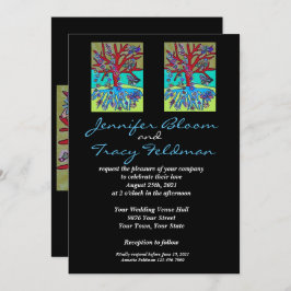 Invitación Boda - judío y yiddish - LGBTQ