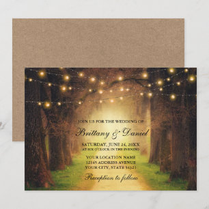 Invitación Boda Kraft