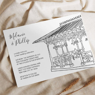 Invitación Boda Ladies Pavilion Central Park