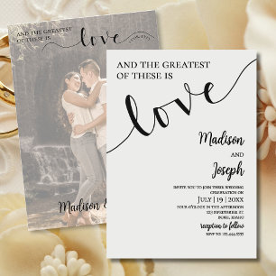 Invitación Boda, Letra, Simple, Cristiano, Tipografía