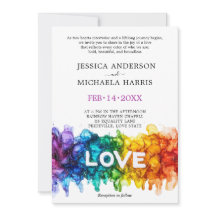 🌈 🐦 Boda LGBTQ Pintada Con Amor