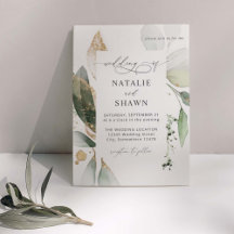 Boda ligero Eucalyptus Glow Gold