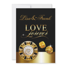 Boda Love Forever Las Vegas | negro dorado