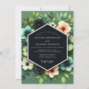 Invitación Boda Malhumorada Viridian Melocotón