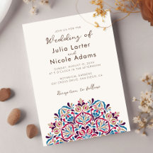 Boda Mandala de delicia de fragancia floral vibran
