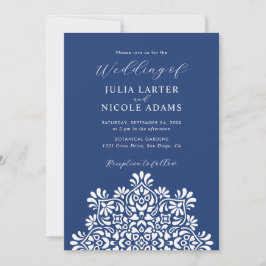 Invitación Boda Mandala Floral Boho Amanecer