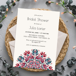 Invitación Boda Mandala Flores Loto Cisnes Susurros