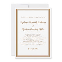 Boda marrón rústico minimalista moderno simple